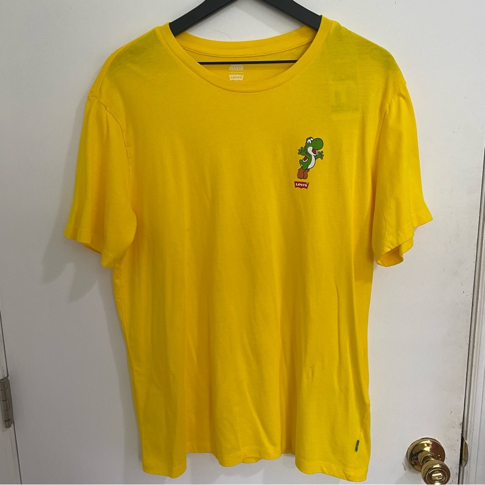 Levi’s Super Mario Yellow Yoshi T-Shirt